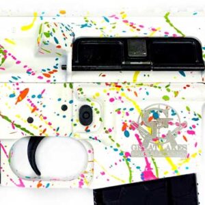 GLFA AR15 SPLATTER 223 WYLDE - 16" S/S BBL WHITE SPLATTER — view 2
