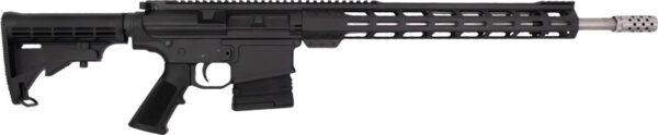 GLFA AR10 RIFLE 308 WIN - 18" S/S BBL 10-SHOT BLACK — view 1