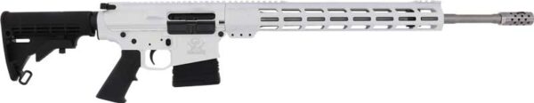 GLFA AR10 RIFLE 6.5CM 20" S/S - BBL 10-SHOT WHITE — view 1