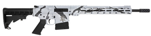 GLFA AR-10 308WIN 18 PURSUIT SNOW CAMO 10RD — view 1