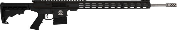 GLFA AR10 RIFLE 243 WIN - 24" S/S BBL 5-SHOT BLACK — view 1