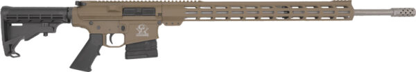 GLFA AR10 RIFLE 243 WIN - 24" S/S BBL 5-SHOT FDE — view 1
