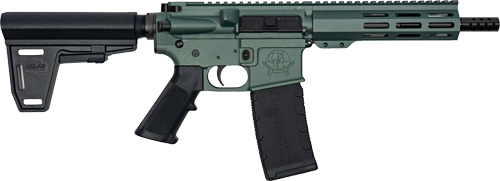 GLFA AR15 PISTOL W/BRACE 223 - WYLDE 7.5" NIT CHARCOAL GREEN — view 1
