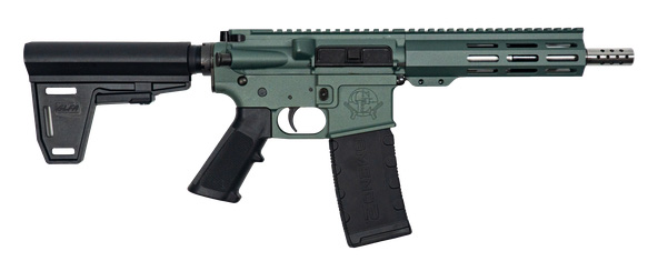 GLFA AR-15 223WYL 7.5 SS CHARCOAL GREEN 30RD — view 1