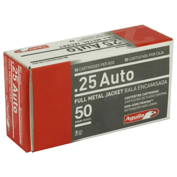 AGUILA AMO 25 AUTO 50GR FMJ 50RD (20 BOXES PER CASE) — view 1
