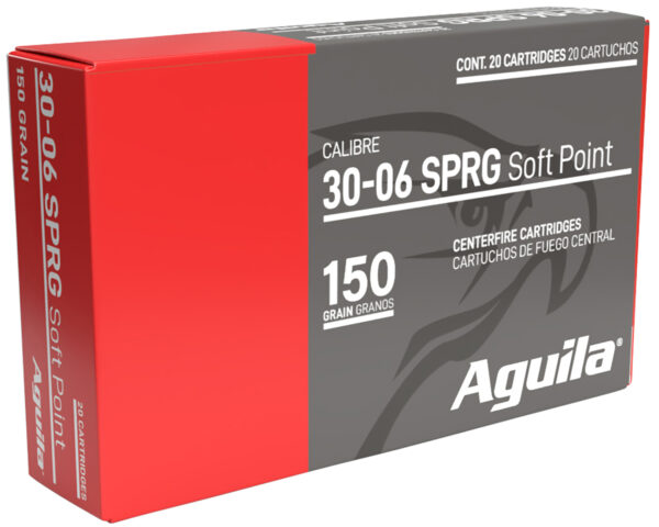 Aguila 8108AG   30-06Springfield 150gr InterLock Boat Tail Soft Point 20 Per Box/10 Case — view 1