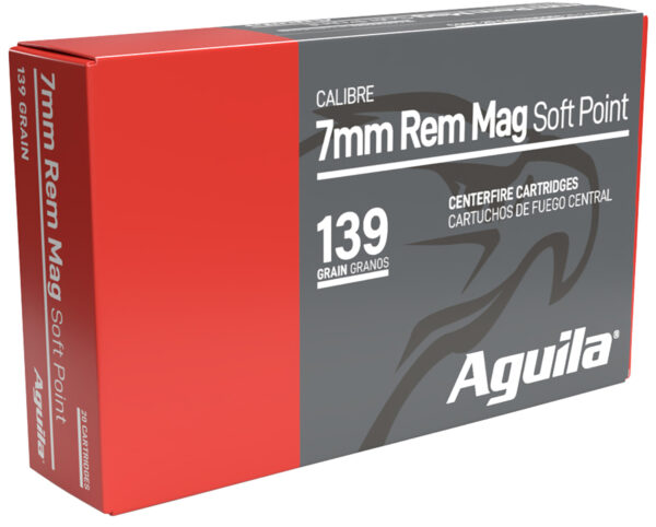 Aguila 80591AG   7mmRemMag 139gr InterLock Boat Tail Soft Point 20 Per Box/10 Case — view 1