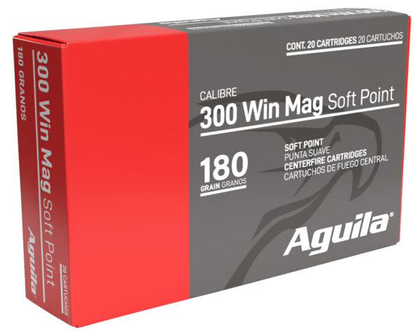 Aguila 82044AG   300Win Mag 180gr InterLock Boat Tail Soft Point 20 Per Box/10 Case — view 1