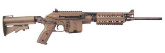 SU-16E 5.56 16" Tan/Rail/Sght/Thrded — view 1