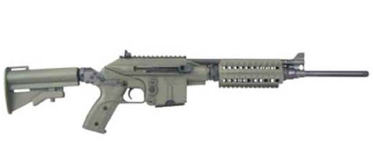 SU-16E 5.56 16" Grn/Rail/Sght/Thrded — view 1