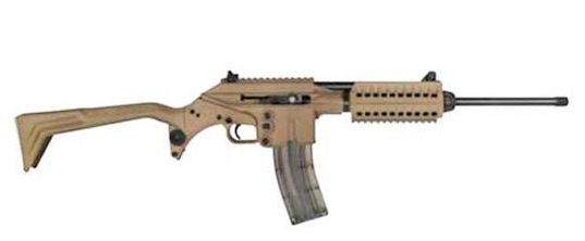 SU22C 22LR 16" Tan Rail Fldg Stk 1/26 — view 1