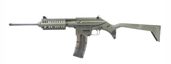 SU22C 22LR 16" Grn Rail Fldg Stk 1/26 — view 1