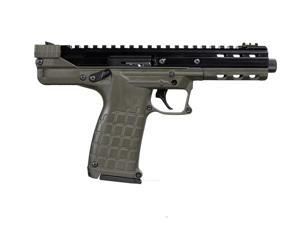 KELTEC CP33 22LR 33+1 BL/GREEN TB — view 1