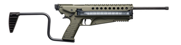 Kel-Tec R50GRN R50  5.7x28mm 50+1 16.10" Threaded Barrel, Green Receiver & Polymer Grip, Side-Folding Stock, Adjustable Sights, QD Sling Mount — view 1