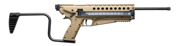 Kel-Tec R50TAN R50  5.7x28mm 50+1 16.10" Threaded Barrel, Tan Receiver & Polymer Grip, Side-Folding Stock, Adjustable Sights, QD Sling Mount — view 1