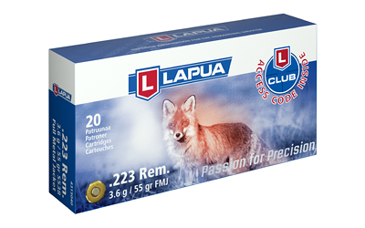 LAPUA 223 REM 55GR FMJ 20/600 — view 1