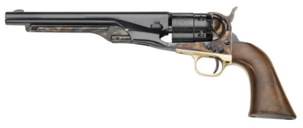 Pietta PF60CH448 1860 Army 44 Cal 6rd 8" Blued Steel Barrel & Cylinder, Color Case Hardened Frame, Walnut Grip — view 1