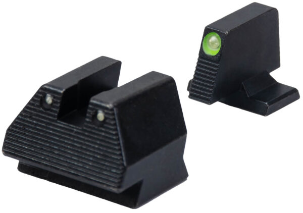 HK 51000939 Night Sight Set  Fixed Green Tritium/Black Frame Fits HK VP9 9mm Luger — view 1