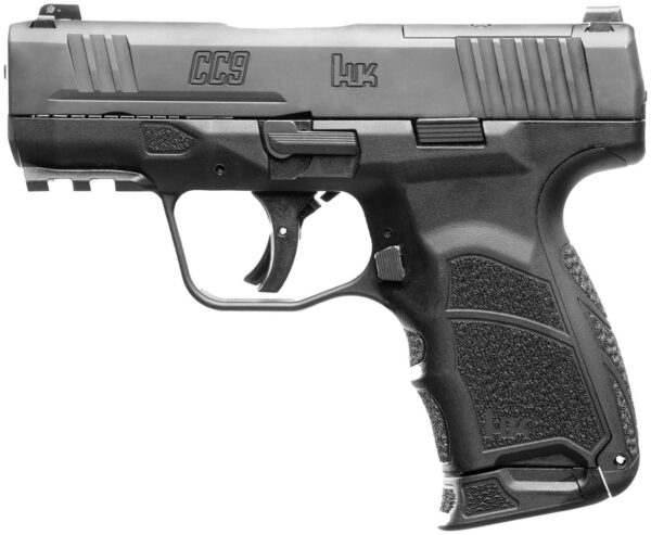 H&K CC9 HGA 9MM 3.32IN BBL FS BLK 2-10RD  MAG OPTICS READY — view 1