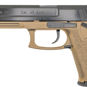 HK MARK 23 V1 DA/SA 45ACP - 5.87" BBL 2-12RD FDE