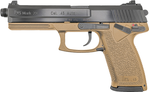 HK MARK 23 V1 DA/SA 45ACP - 5.87" BBL 2-12RD FDE — view 1