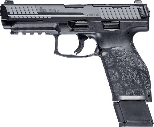 HK VP9A1 F OPTICS READY 9MM - 4.5" BBL 1-17RD 1-20 MAG BLACK — view 1