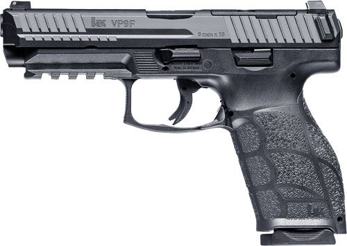 HK VP9A1 F OPTICS READY 9MM - 4.5" BBL 2-10RD MAGS BLACK — view 1