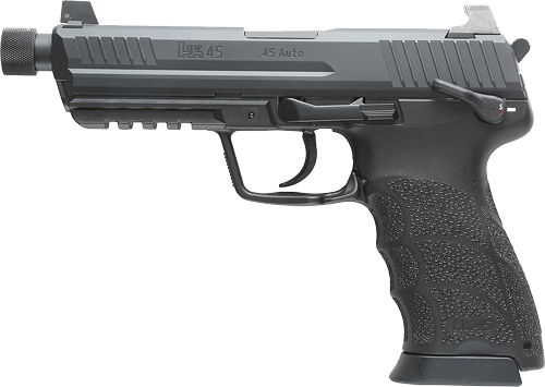 HK HK45T TAC. V1 DA/SA 45ACP - 5.20" TRUGLO SIGHTS 2-10RD BL. — view 1