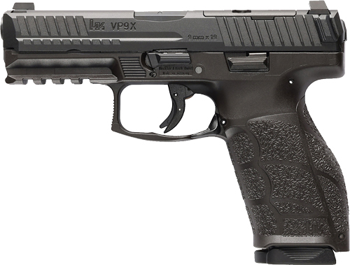 HK VP9A1 X OPTICS READY 9MM - 4.09" 2-10RD MAGS BLK CA COMP — view 1