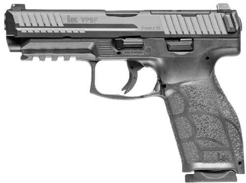 HK VP9A1 F OPTICS READY 9MM - 4.5" 2-10RD MAGS BLK CA COMPL — view 1
