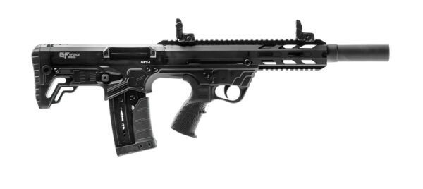 Gforce Arms GFY11220 GFY-1 USA 12 Gauge Semi-Auto 3" 5+1 18.50" Black Threaded Barrel, Black Cerakote Aluminum Receiver w/Picatinny Rail, Black Bullpup Polymer Stock, Polymer Grip — view 1