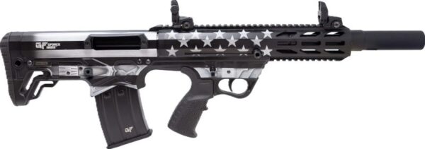GFORCE ARMS GFY1 AR-12 12GA 3" - 18.5" 5RD GREYSCALE US FLAG — view 1