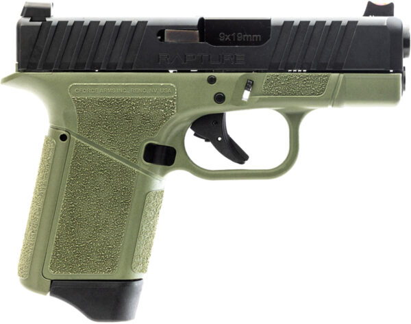 GFA GF9 9MM 12RD BLK/GREEN — view 1