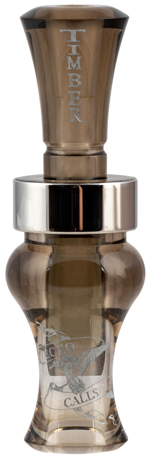 Echo Calls 77730 Timber  Single Reed Mallard Hen Sounds Attracts Ducks Smoke Gray Acrylic — view 1