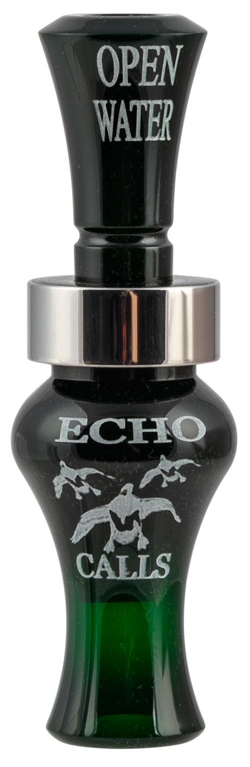 Echo Calls 77764 Open Water  Open Call Single Reed Mallard Hen Sounds Attracts Ducks Dark Green Acrylic — view 1