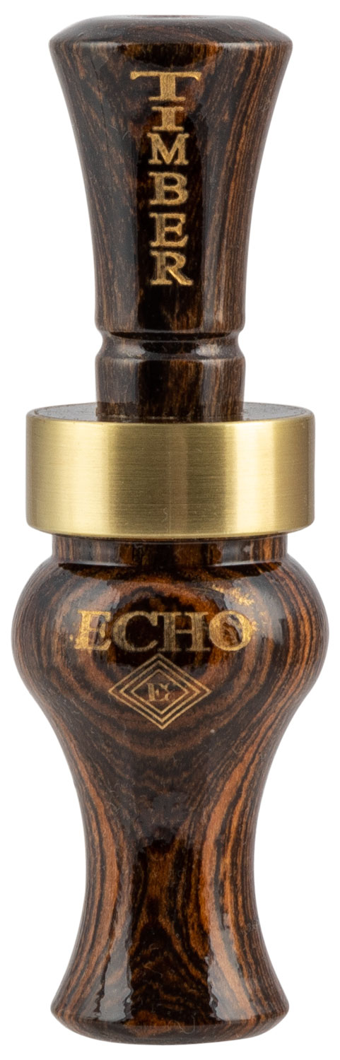 Echo Calls 78015 Timber  Single Reed Mallard Hen Sounds Attracts Ducks Brown Bocote Timber — view 1