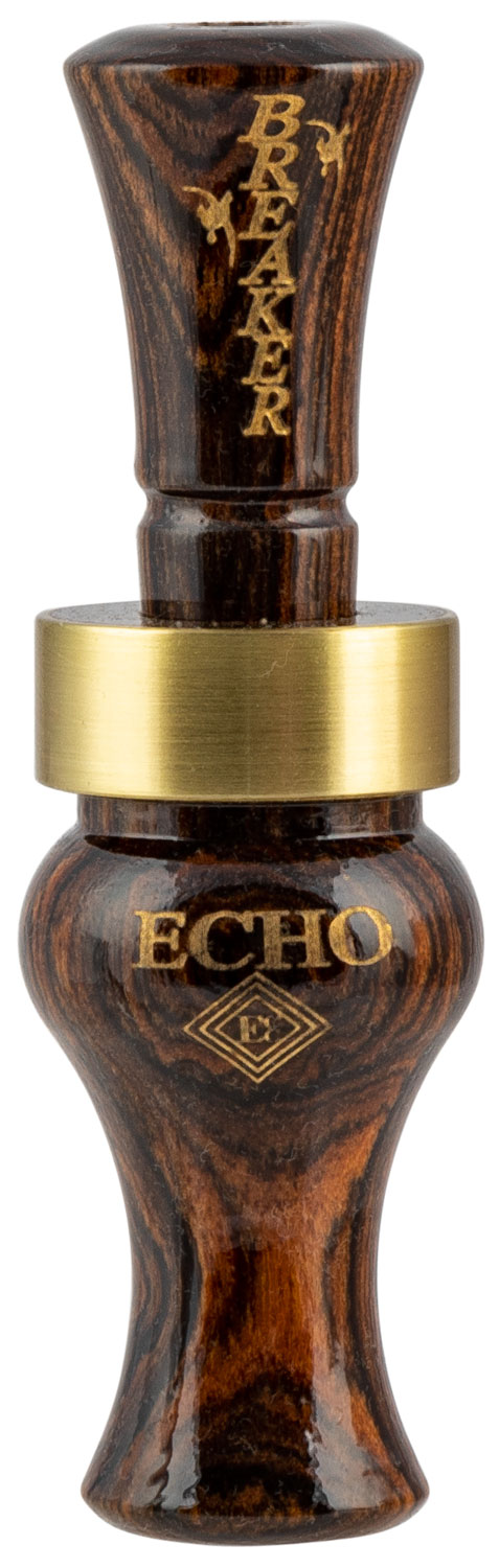 Echo Calls 78913 Breaker  Single Reed Mallard Hen Sounds Attracts Ducks Brown Bocote Timber — view 1
