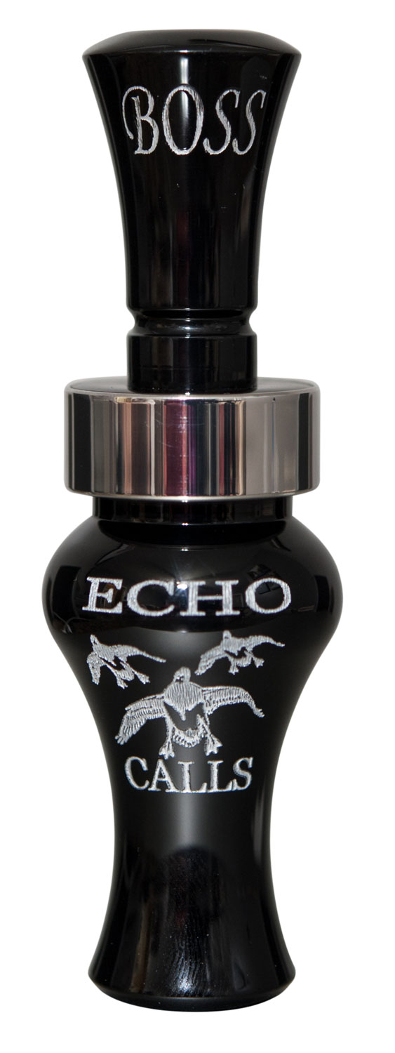 Echo Calls 80002 Boss  Open Call Single Reed Mallard Sounds Attracts Ducks Black Acrylic — view 1