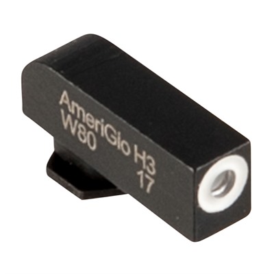 0.180''X0.140'' GREEN W/WHITE OUTLINE SIGHT FOR GLOCK~ — view 1