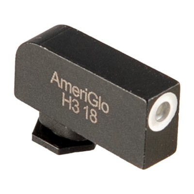 0.240''X0.125'' GREEN W/WHITE OUTLINE SIGHT FOR GLOCK~ — view 1