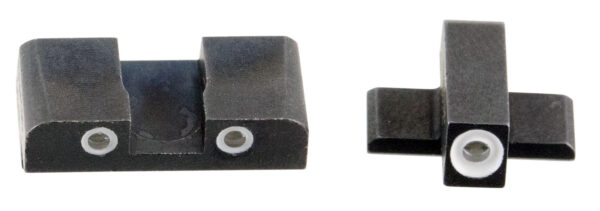 AmeriGlo SG161 Classic Tritium Sight Set for Sig Sauer  Green Tritium White Outline Front Sight-Green Tritium White Outline Rear Sight — view 1