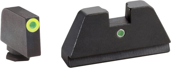 AMERIGLO SIGHT SET ALL GLOCK EXCEPT 42/43/48 8XL HEIGHT OR BLACK FRONT/REAR — view 1