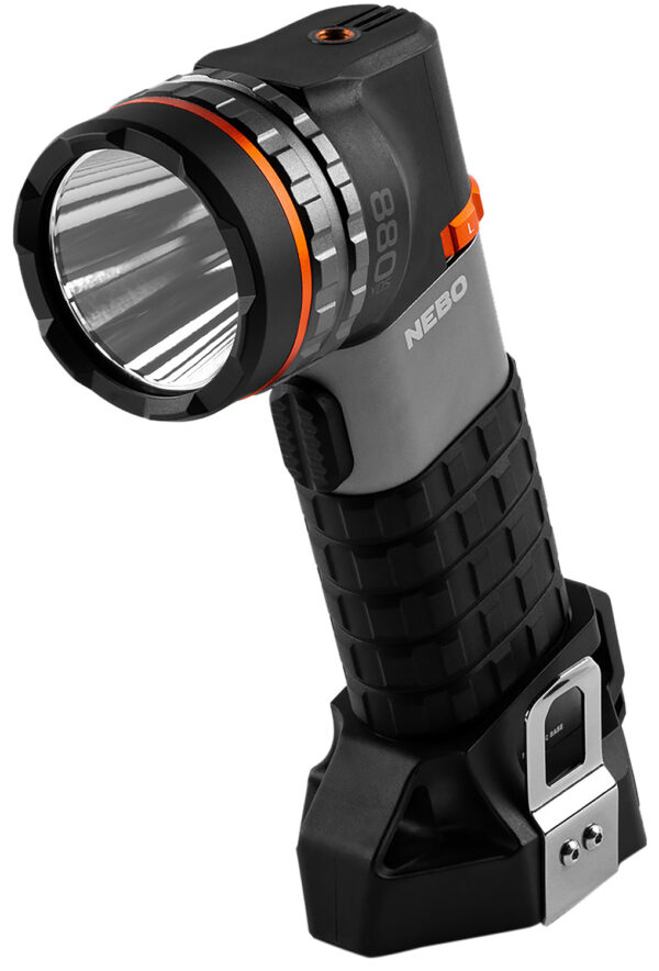 NEBO NEBSPT1003 Luxtreme SL50  Black 50/250/450 Lumens White LED — view 1