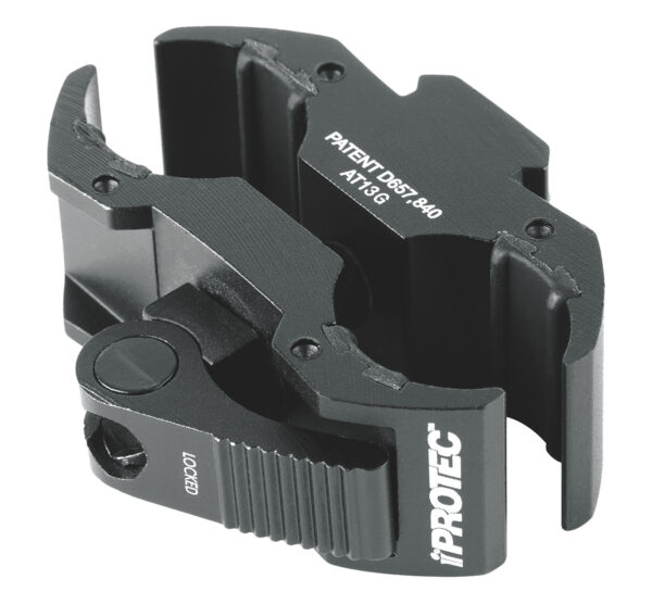 iProtec 6108 Universal Long Gun Mount  Black Anodized — view 1