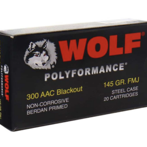 WOLF 300AAC 145GR FMJ STEEL 20RD