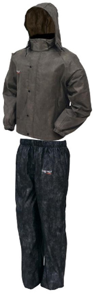 FT ALL SPORT RAIN SUIT STONE/BLK — view 1
