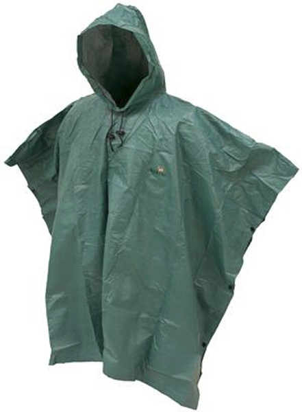 FT ULTRA LT PONCHO DARK GREEN — view 1