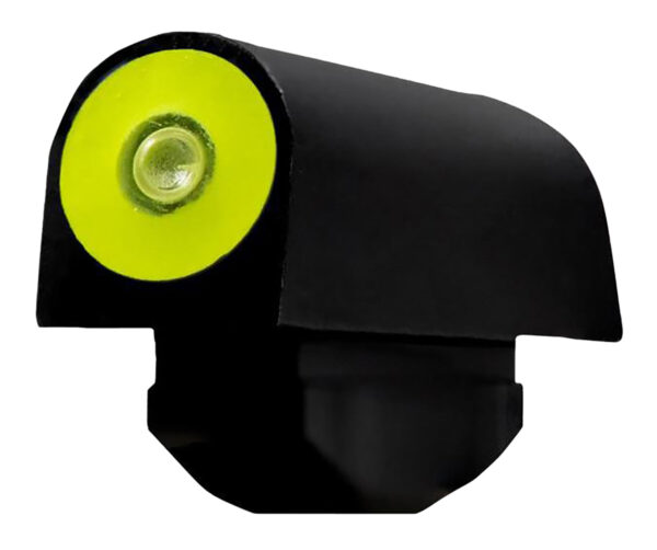 XS Sights RV0003N3Y Big Dot Revolver Front Sight- Smith & Wesson  Black | Green Tritium Yellow Outline Front Sight — view 1