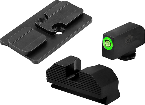 XS MINIMALIST TRITIUM SIGHT & - OPTIC PLATE ACRO FOR WALTHER — view 1