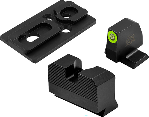 XS MINIMALIST TRITIUM SIGHT & - OPTIC PLATE ACRO S&W M&P — view 1